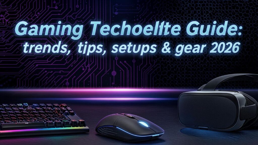 Gaming Techoelite Guide: trends, tips, setups & gear 2026