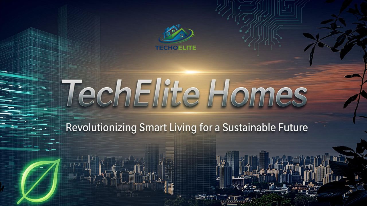 TechElite Homes Revolutionizing Smart Living for a Sustainable Future