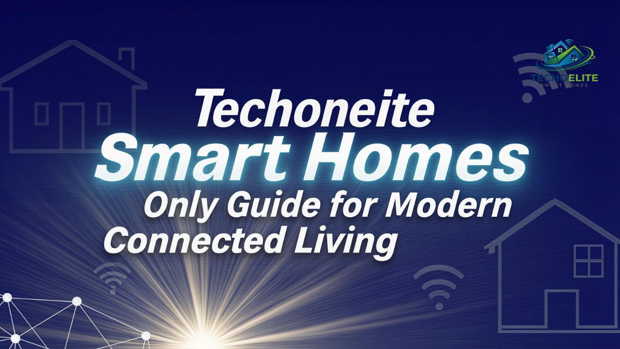 Techoelite Smart Homes Only Guide for Modern Connected Living