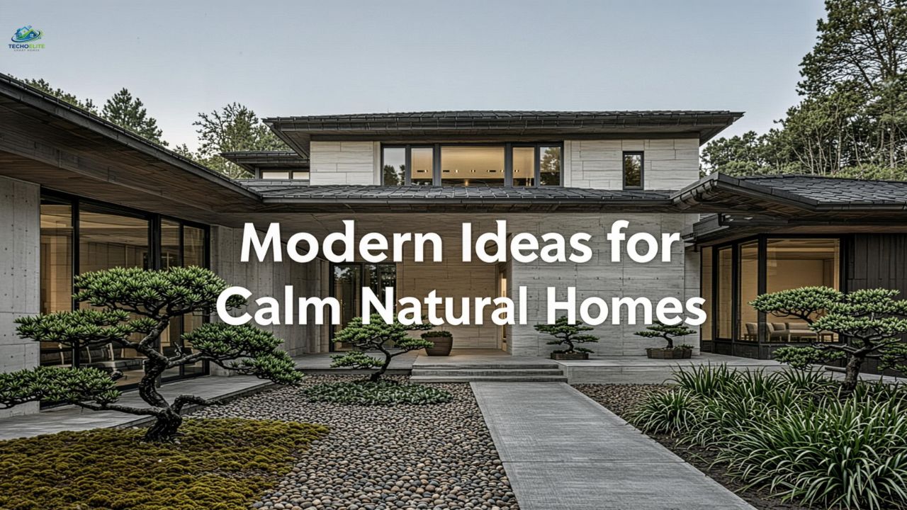 Asian house design: Modern Ideas for Calm Natural Homes