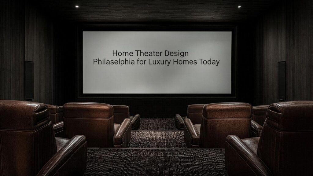 Home Theater Design Philadelphia for Luxury Homes Today
