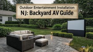 Outdoor Entertainment Installation NJ: Backyard AV Guide
