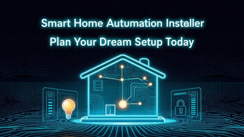 Smart Home Automation Installer: Plan Your Dream Setup Today