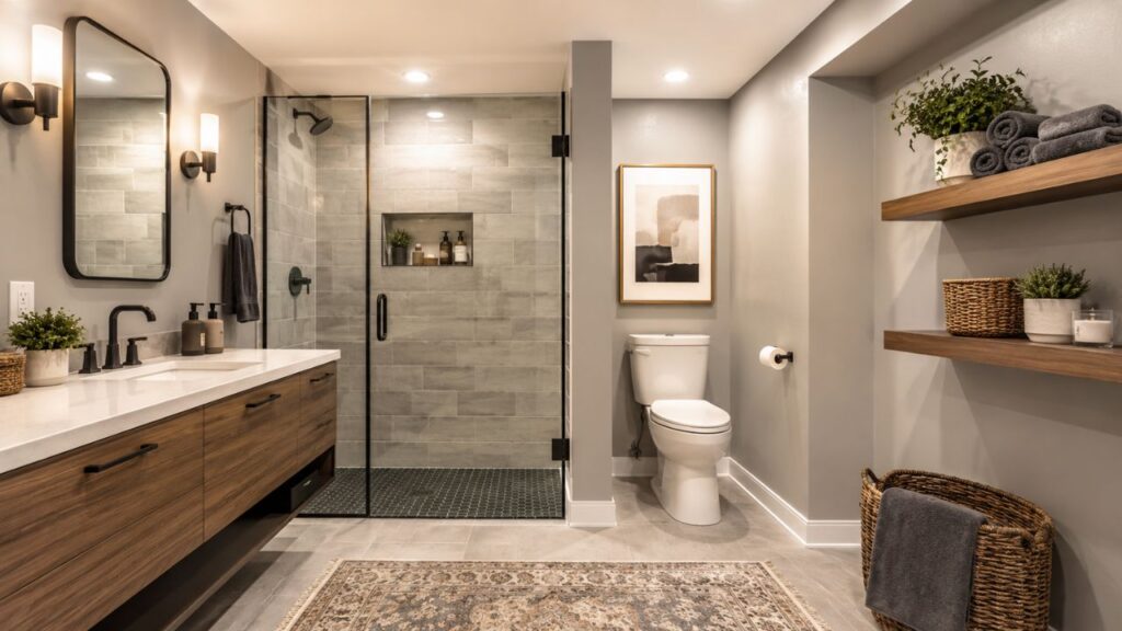 Basement Bathroom Ideas for a Stylish and Practical Space