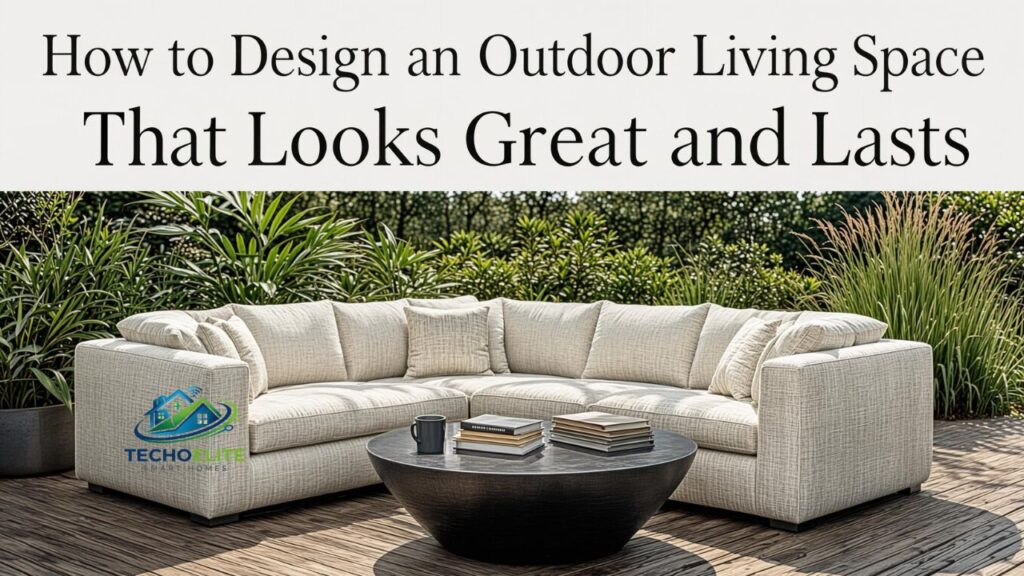 How to Design an Outdoor Living Space That Looks Great and Lasts